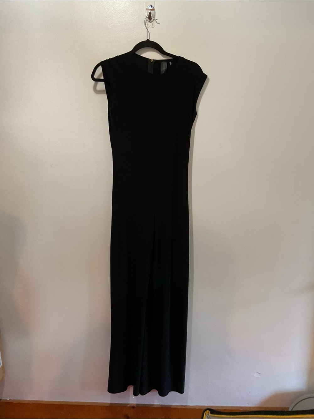 Norma Kamali Black Sleeveless Jumpsuit